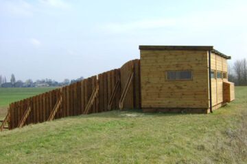 Standard 5.4m x 2.4m Bird Hide with Screening @ Boston