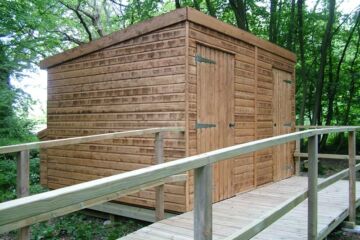 Disabled 3.6m x 2.6m Bird Hide with Ramp West Sussex