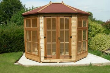 Eight Sided 3m Diameter Summerhouse