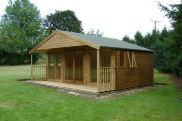 Extra Large 5m x 3m Summerhouse with Veranda