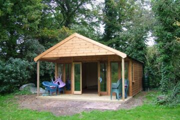 Extra Large 5m x 3m Summerhouse With Veranda