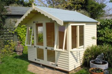 Standard 2.5m x 1.8m Cream Summerhouse